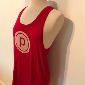 Pure Barre red tank